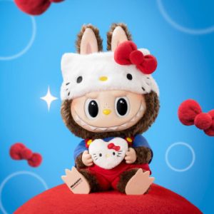 Hello Kitty Labubu - peluche in vinile The Monsters