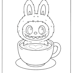 labubu disegno facile